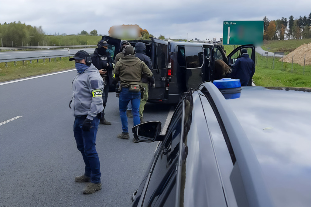 Rozbito grupę przestępczą na Warmii i Mazurach!
