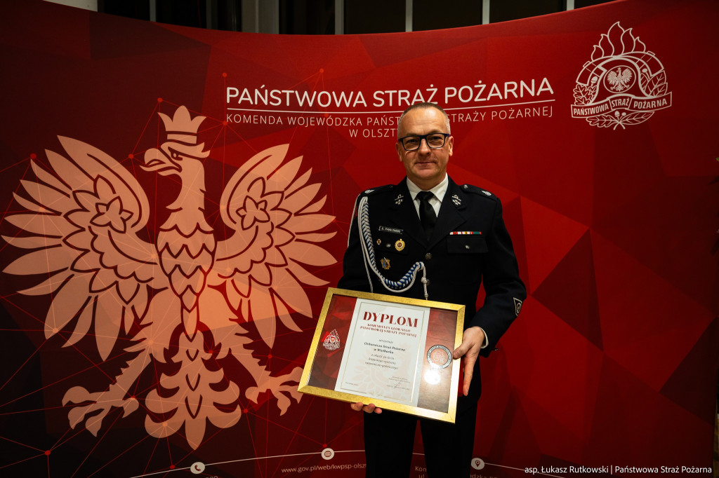 Strażacy z powiatu wyróżnieni na gali