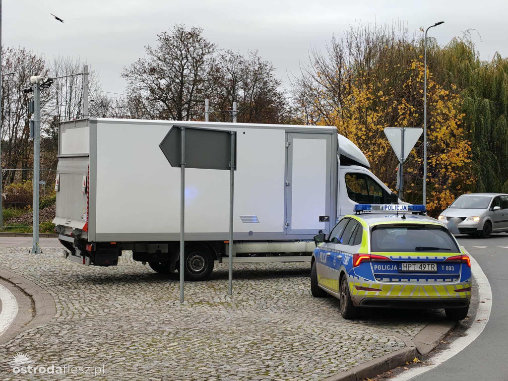 Wyłamany szlaban kolejowy w Ostródzie!