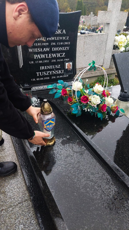 Mundurowi z Ostródy oddali hołd zmarłym kolegom