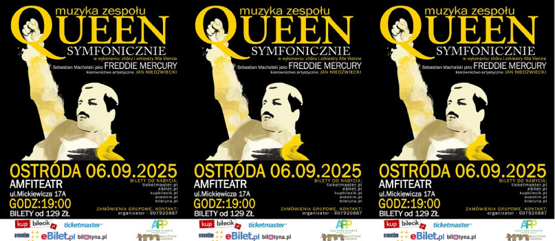 QUEEN SYMFONICZNIE powraca do OSTRÓDY