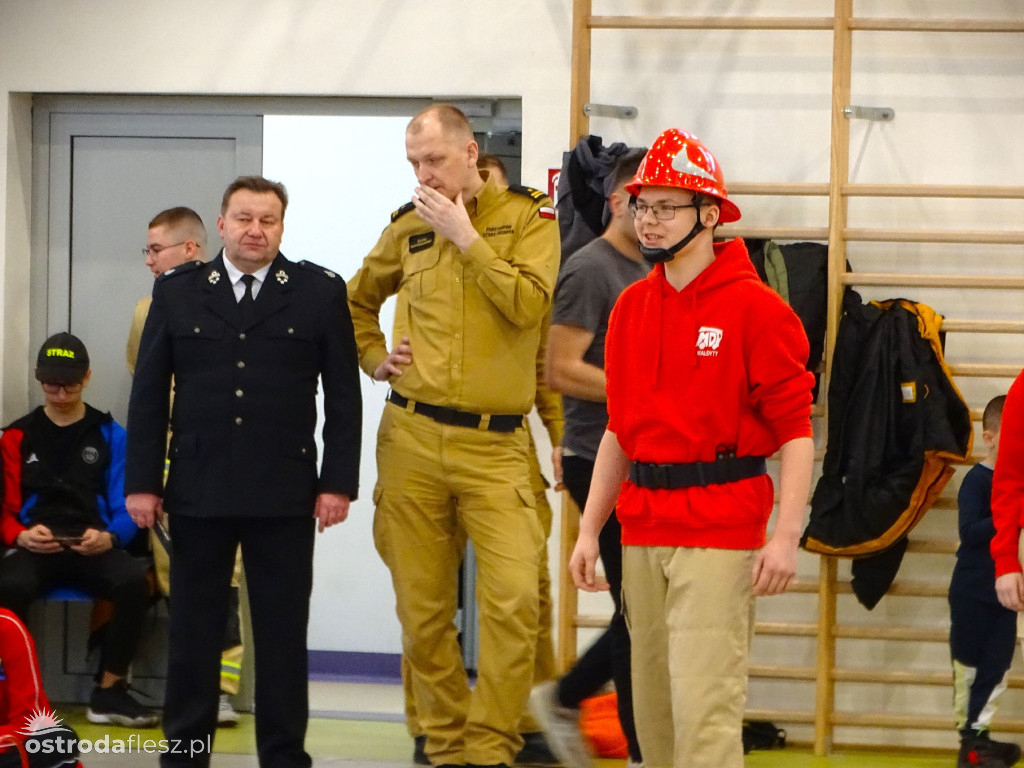 I POWIATOWE HALOWE MŁODZIEŻOWE ZAWODY POŻARNICZE