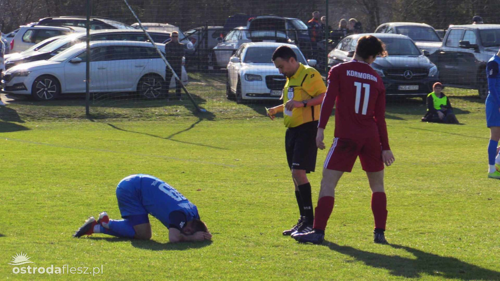 Kormoran Zwierzewo przegrał z Sokołem Ostróda 0:2
