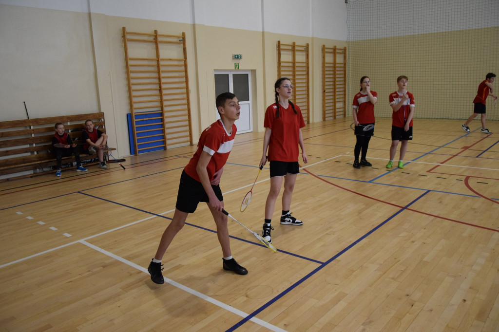 Mistrzostwa Gminy Ostróda Szkół w Badmintona