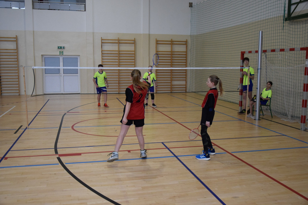 Mistrzostwa Gminy Ostróda Szkół w Badmintona