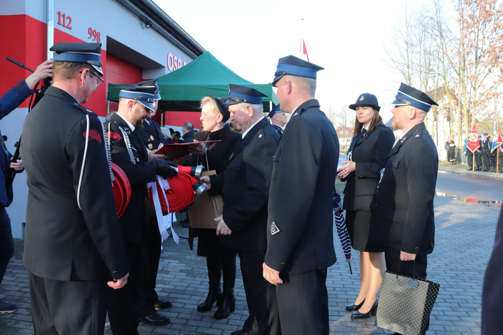 OSP Reszki otrzymało nowy wóz strażacki i garaż