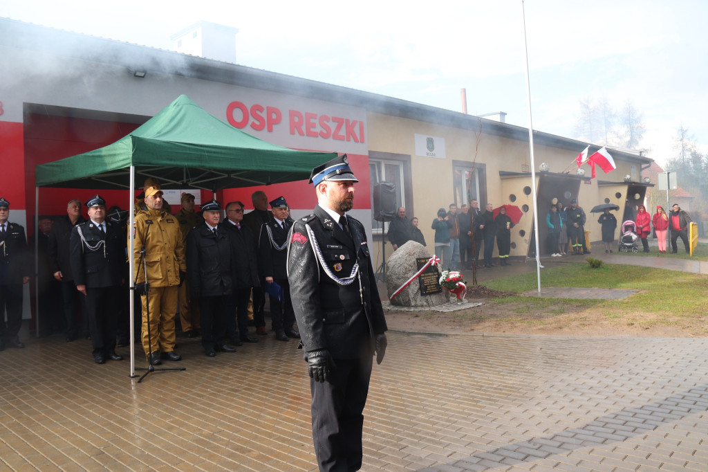 OSP Reszki otrzymało nowy wóz strażacki i garaż