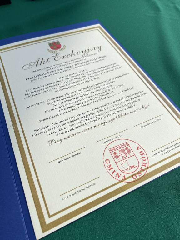 Uroczyście wmurowali kamień węgielny