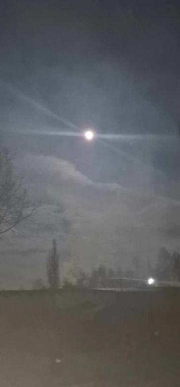 Pełnia księżyca 25 marca w Bałcynach