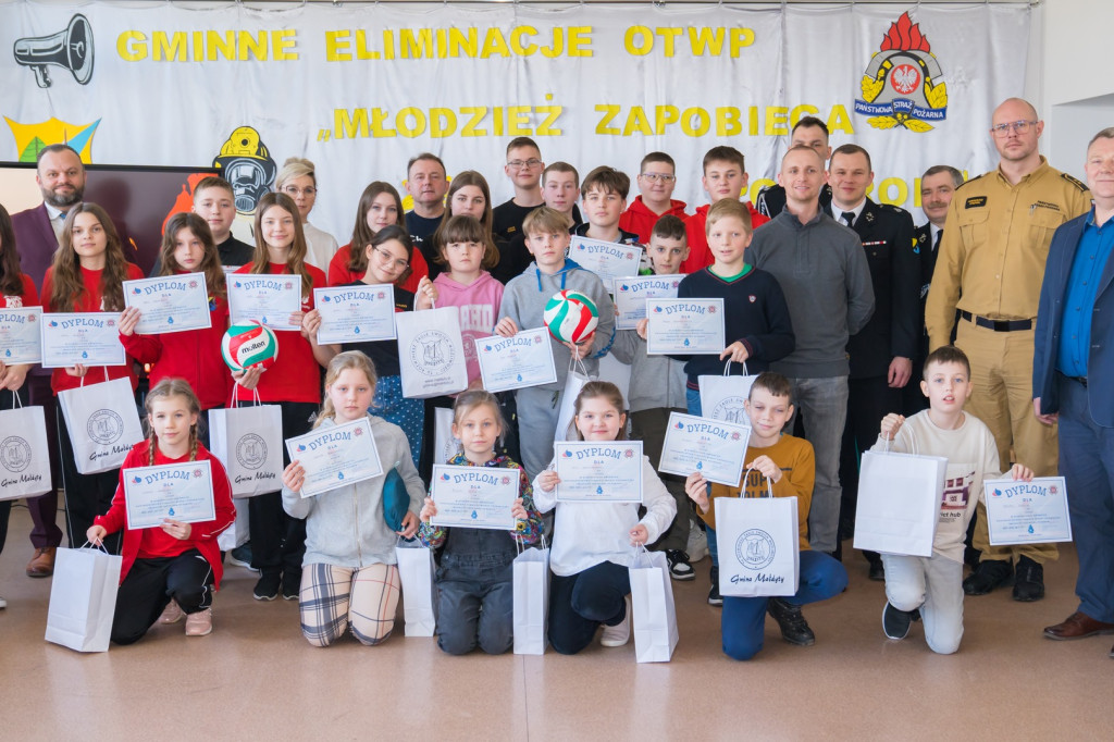 Gmina Małdyty: Turniej Wiedzy Pożarniczej