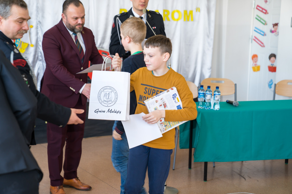 Gmina Małdyty: Turniej Wiedzy Pożarniczej