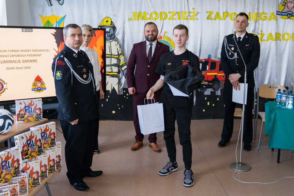 Gmina Małdyty: Turniej Wiedzy Pożarniczej