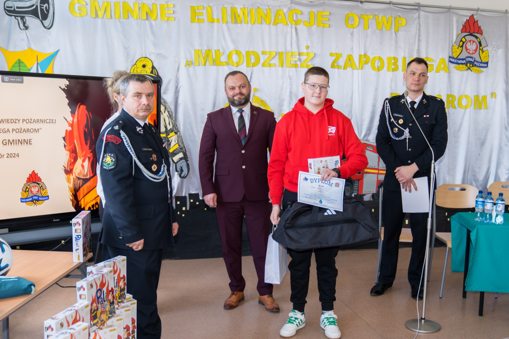 Gmina Małdyty: Turniej Wiedzy Pożarniczej