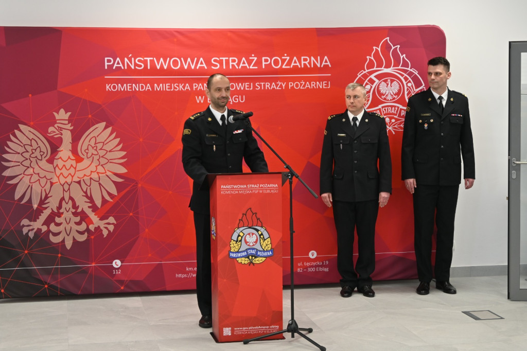 Marcin Wiśniewski p. o. Komendanta PSP w Iławie