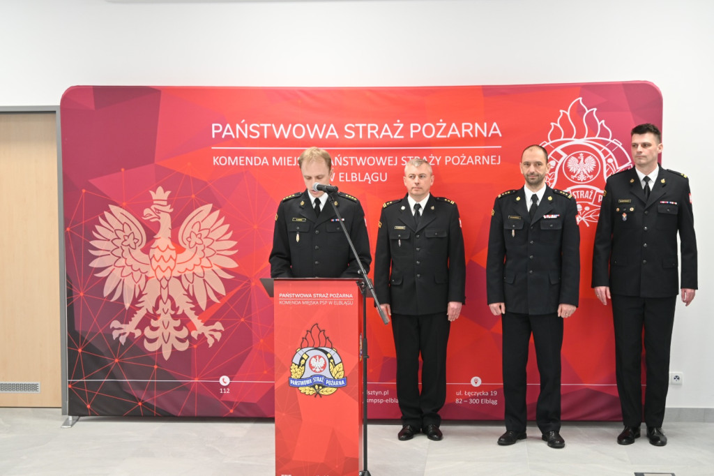 Marcin Wiśniewski p. o. Komendanta PSP w Iławie