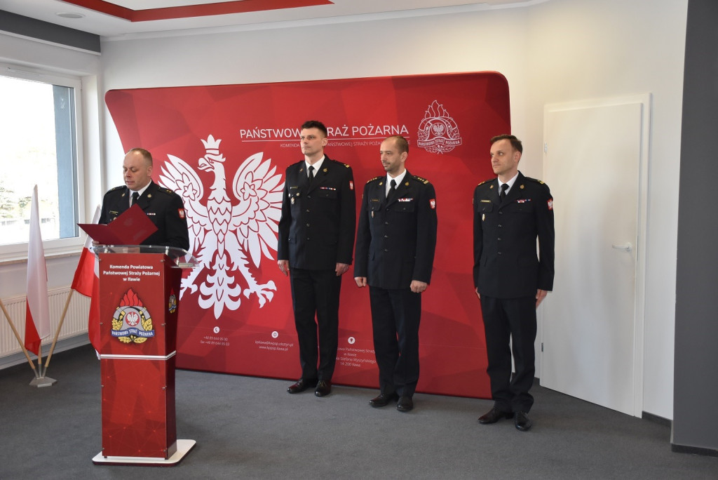 Marcin Wiśniewski p. o. Komendanta PSP w Iławie