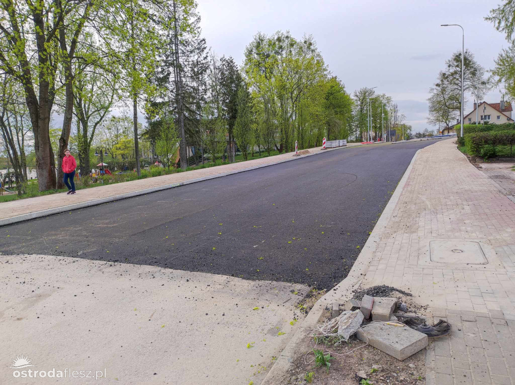 Trwają prace przy rondzie Olsztyńska/Mickiewicza