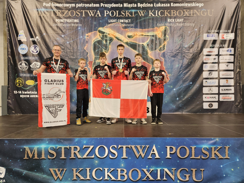 Gladius Ostróda z medalami w Mistrzostwach Polski