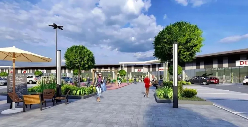 Wizualizacje Centrum Handlowego Big Ostróda