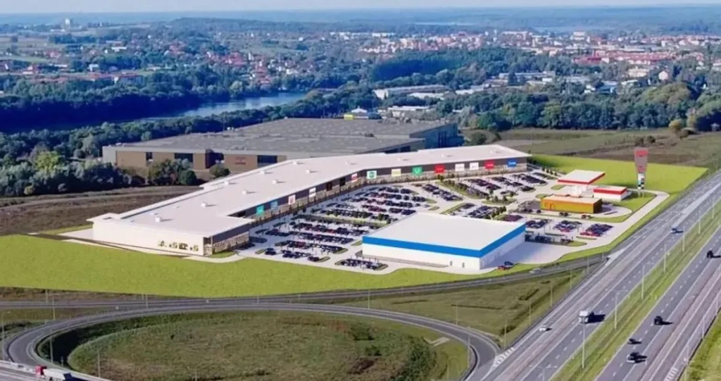 Wizualizacje Centrum Handlowego Big Ostróda