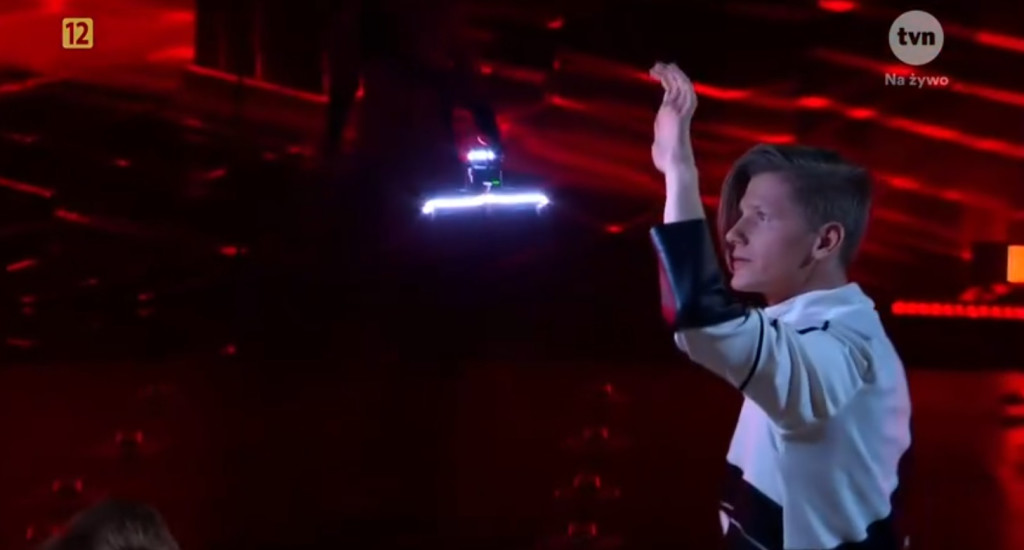 Pokaz z dronami z udziałem ostródzianina Kamila Dzilińskiego w Mam Talent!