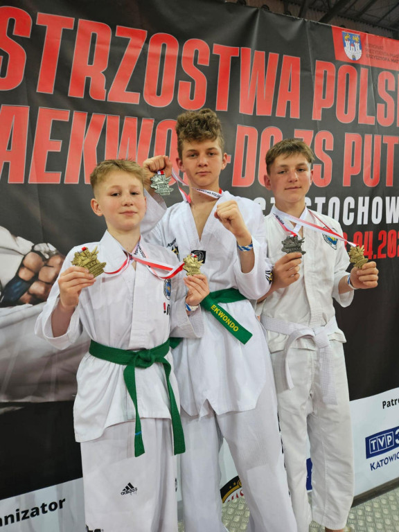 5 medali Gladiusa Ostróda w Mistrzostwach Polski