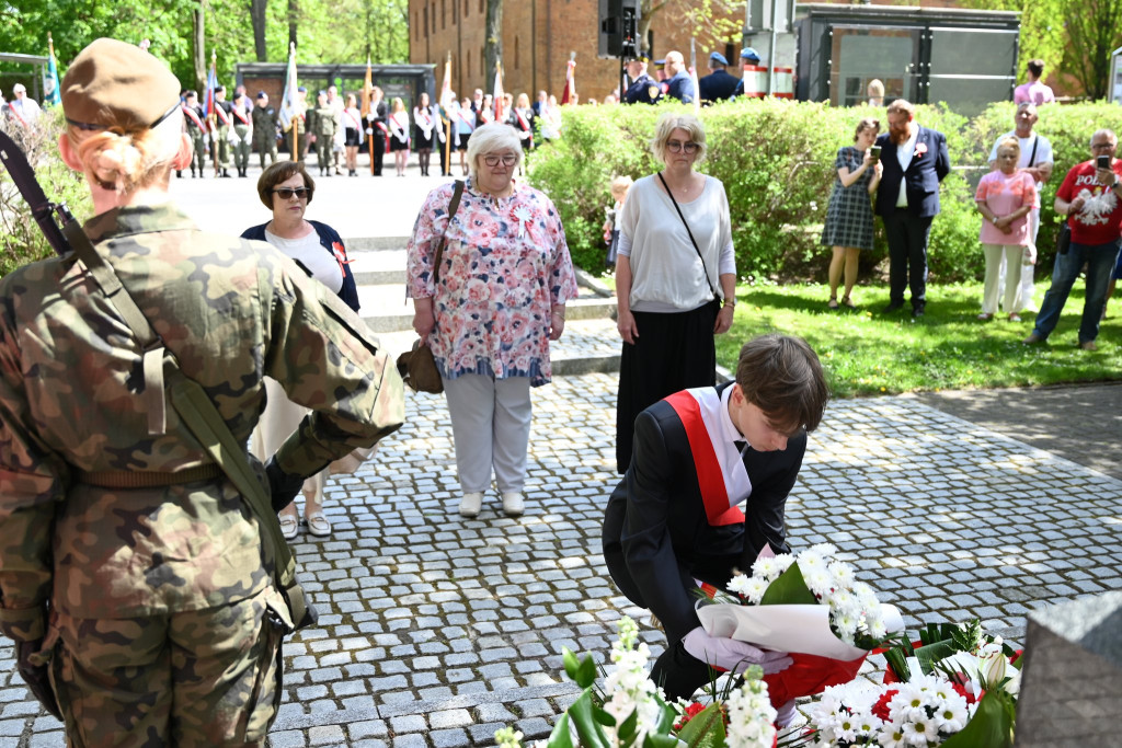 Obchody Święta Konstytucji 3 Maja w Ostródzie
