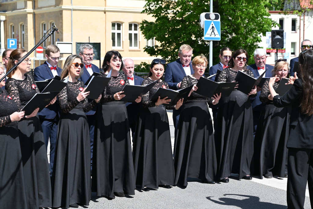Obchody Święta Konstytucji 3 Maja w Ostródzie