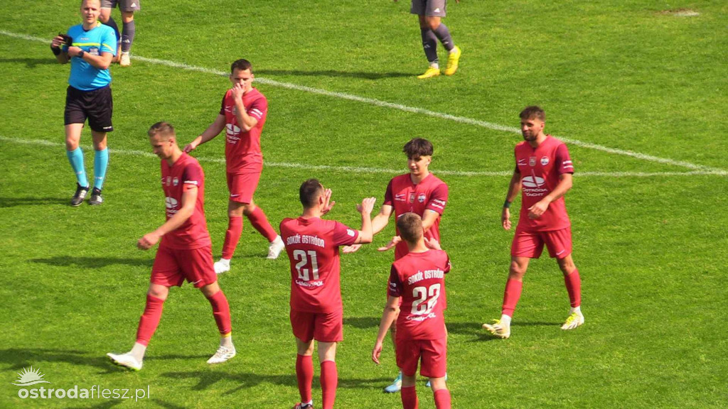 Sokół Ostróda rozgromił Delfina Rybno 10:0