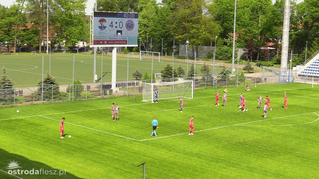 Sokół Ostróda rozgromił Delfina Rybno 10:0