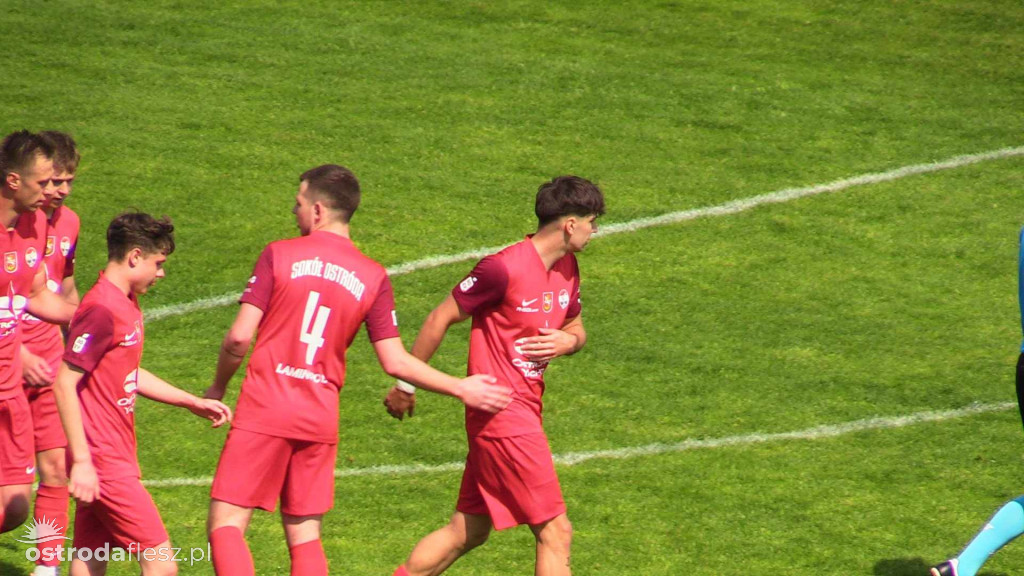 Sokół Ostróda rozgromił Delfina Rybno 10:0