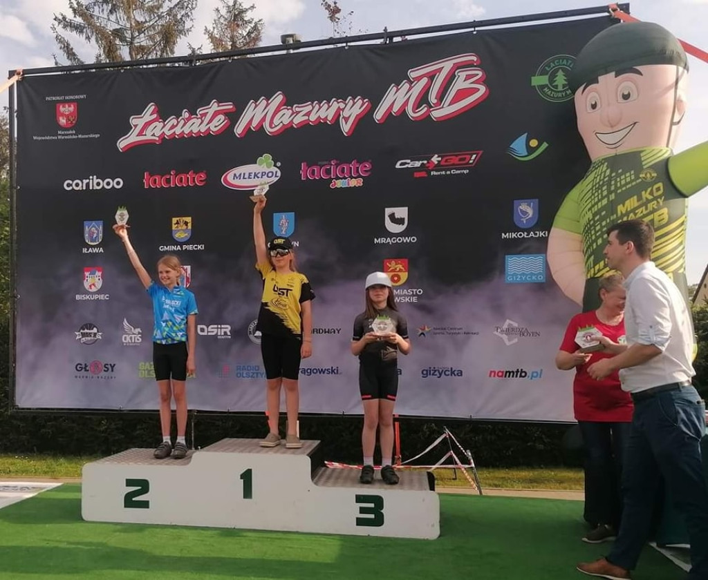 7 medali kolarzy Ostróda Sport Team w Pieckach!