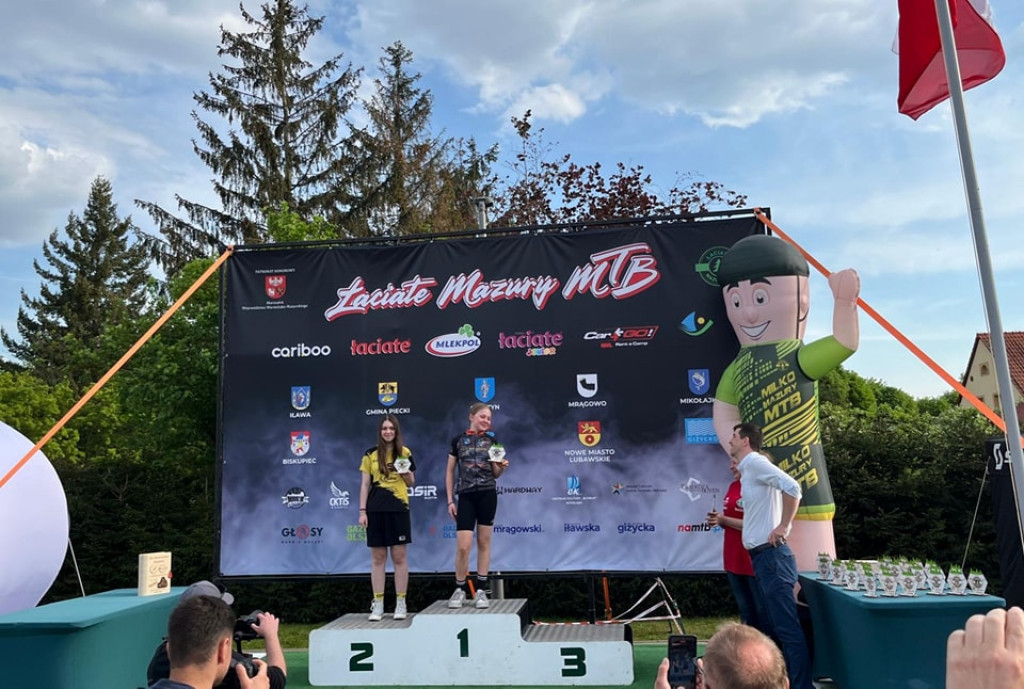 7 medali kolarzy Ostróda Sport Team w Pieckach!