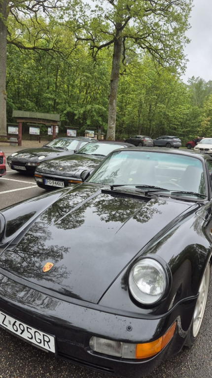 Samochody marki Porsche w Wilczym Szańcu