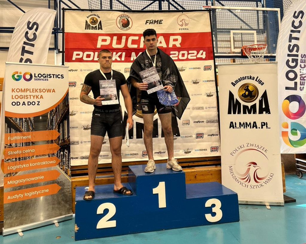 5 medali MMA Team Ostróda na Pucharze Polski ALMMA