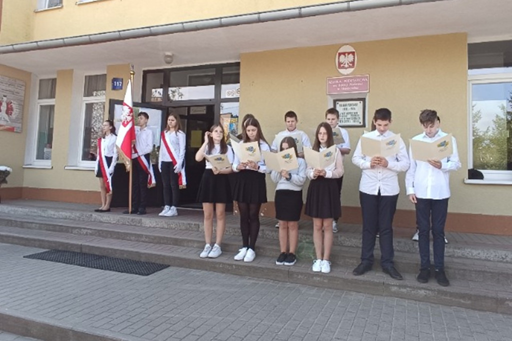 Społeczność SP w Słoneczniku upamiętniła patronkę