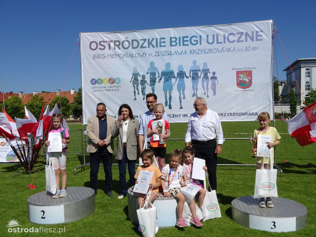 Wielkie emocje w biegach przedszkolaków