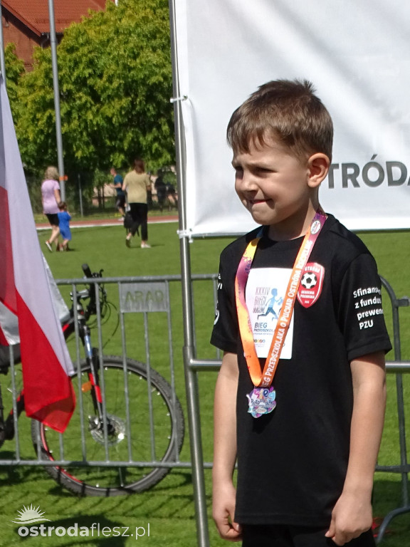 Wielkie emocje w biegach przedszkolaków