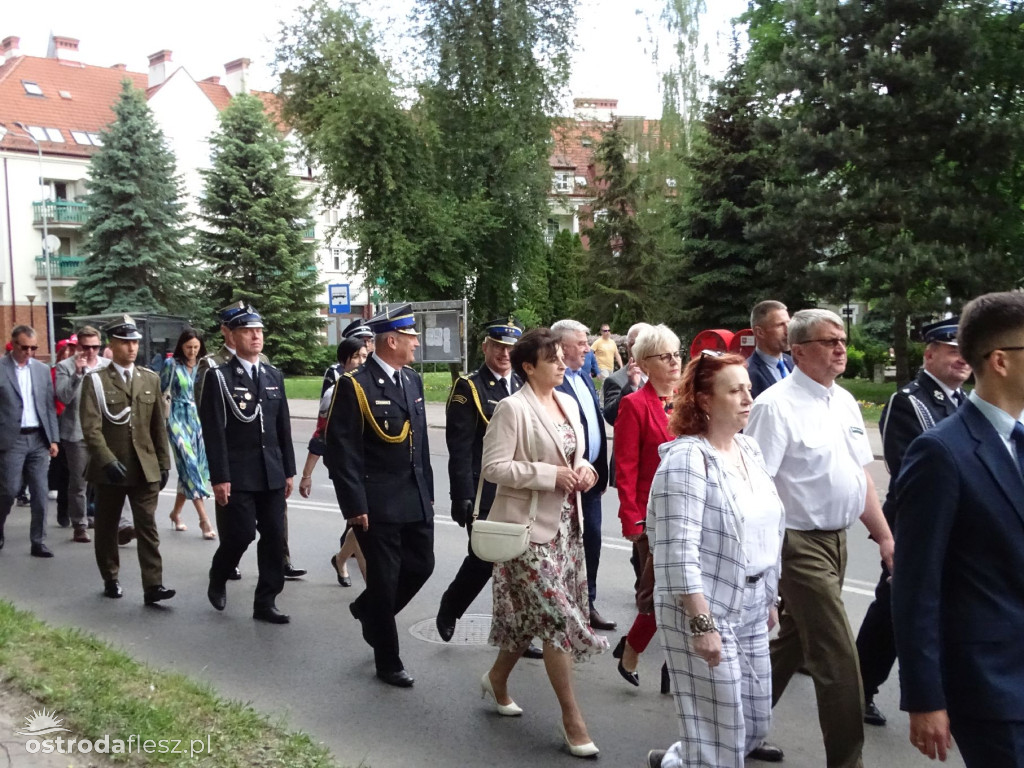 Obchody Powiatowego Dnia Strażaka w Ostródzie