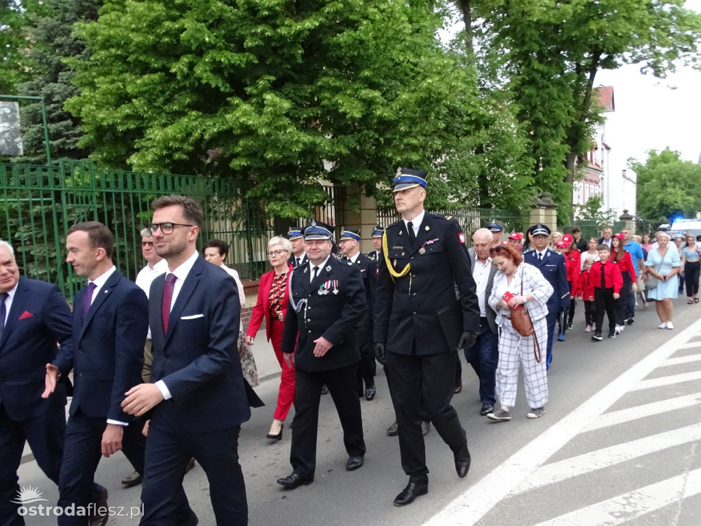 Obchody Powiatowego Dnia Strażaka w Ostródzie