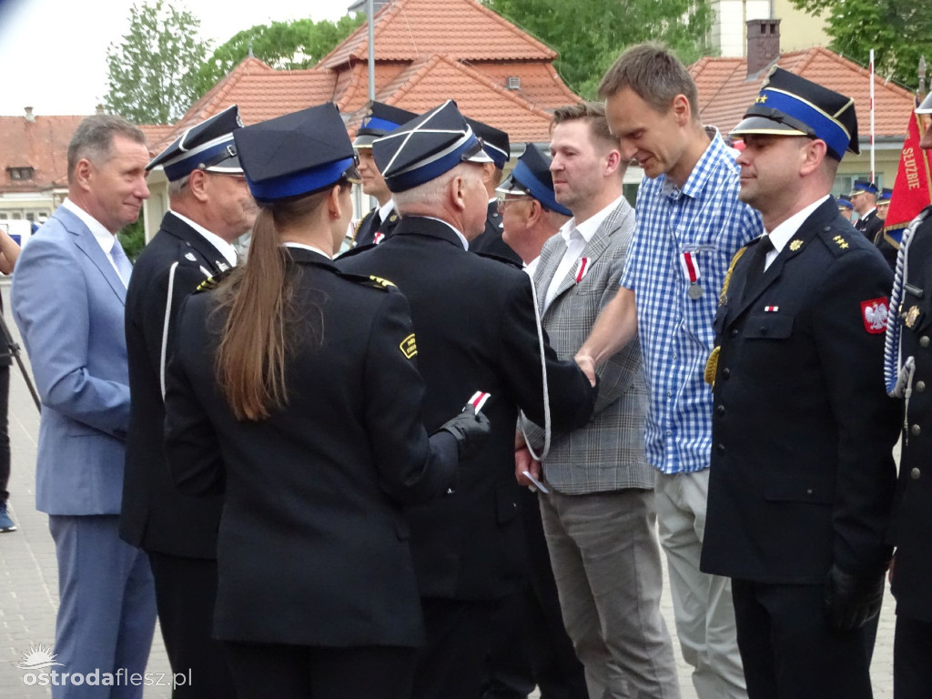 Obchody Powiatowego Dnia Strażaka w Ostródzie