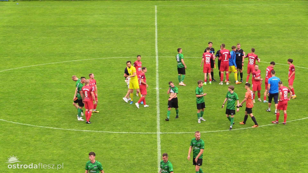 Sokół Ostróda wygrywa z Ossą Biskupiec (foto)