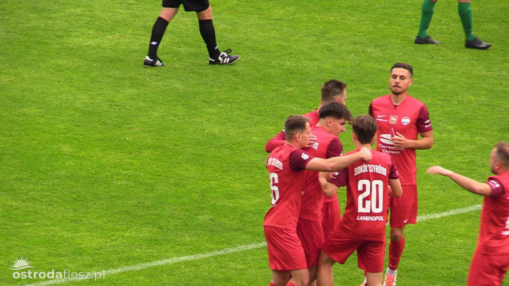 Sokół Ostróda wygrywa z Ossą Biskupiec (foto)