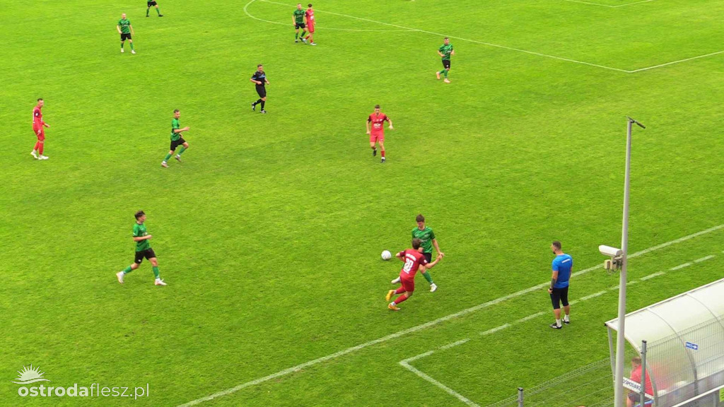 Sokół Ostróda wygrywa z Ossą Biskupiec (foto)