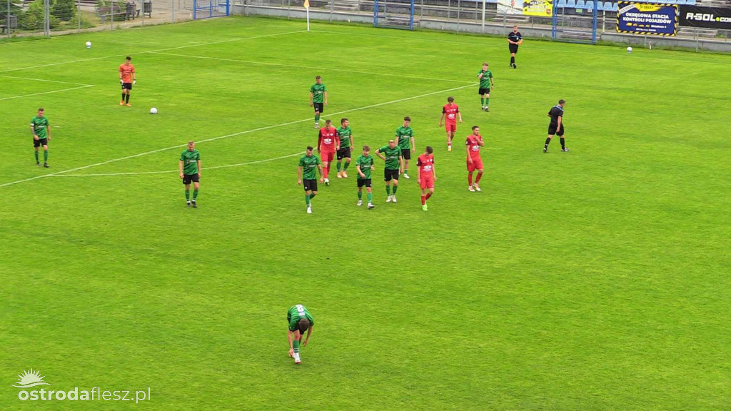 Sokół Ostróda wygrywa z Ossą Biskupiec (foto)