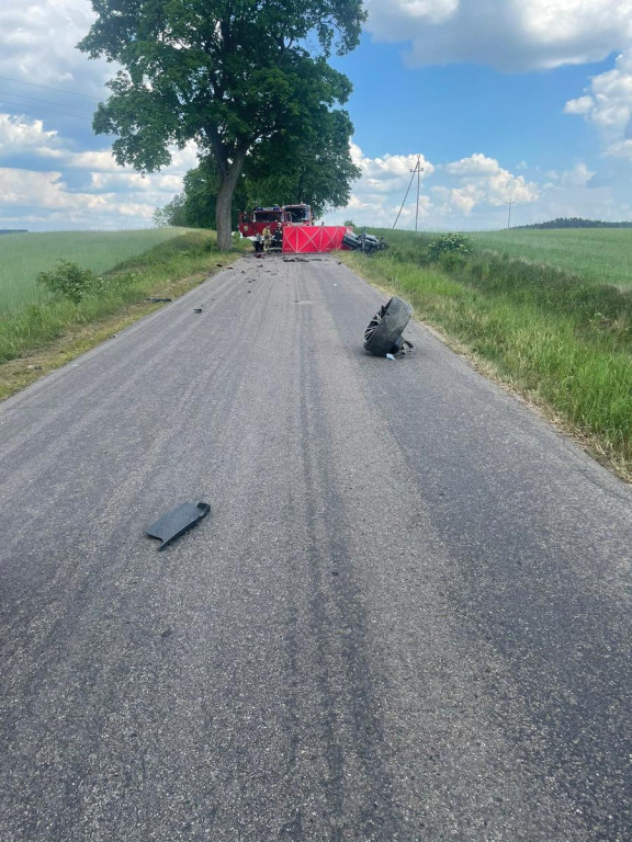 Tragiczny wypadek 2 aut. Jedna osoba nie żyje