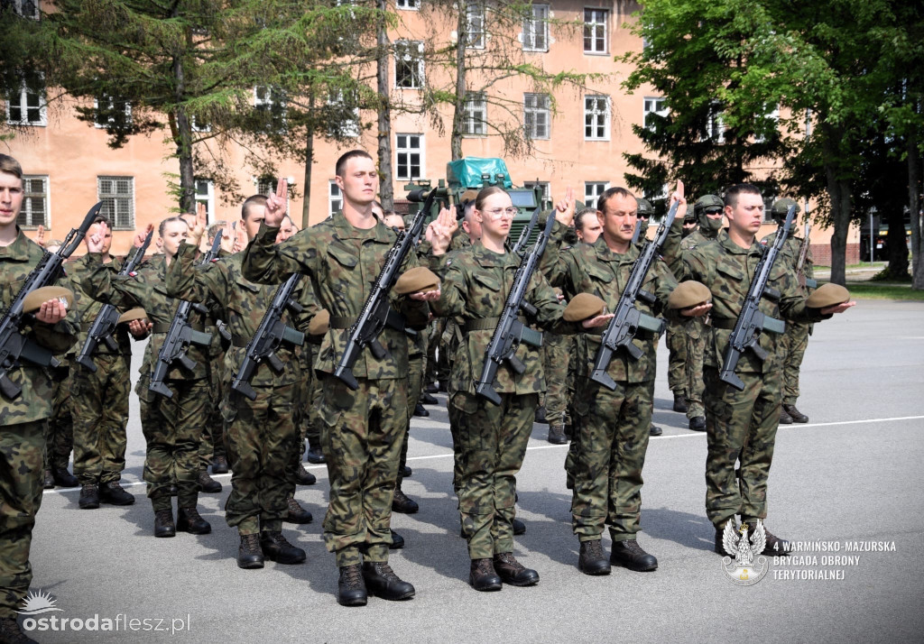 Terytorialsi złożyli przysięgę w Braniewie