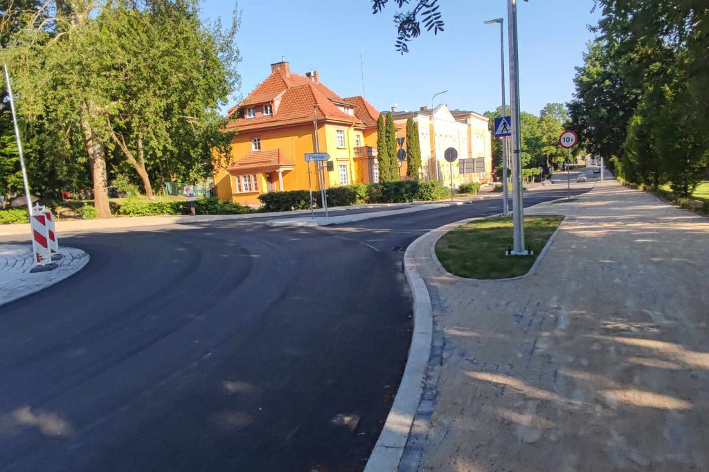 Otwarto ostatni zjazd z ronda Mickiewcza/Olsztyńska