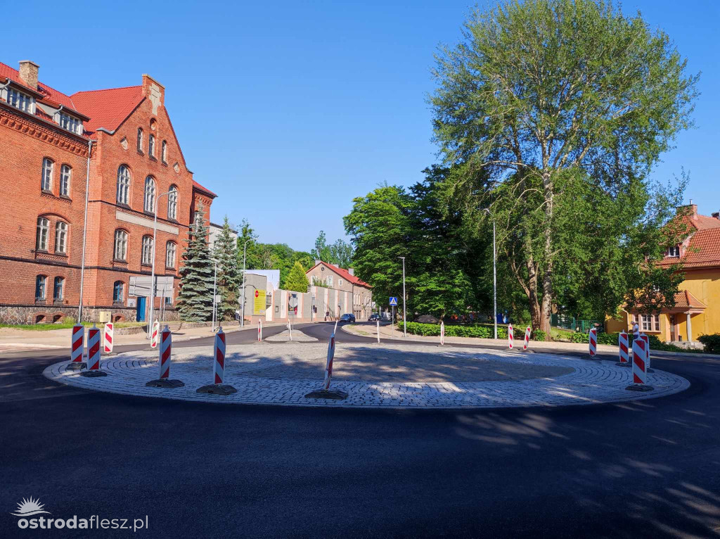 Otwarto ostatni zjazd z ronda Mickiewcza/Olsztyńska