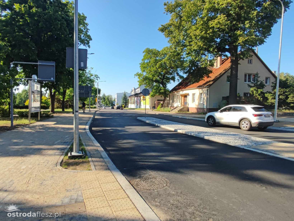 Otwarto ostatni zjazd z ronda Mickiewcza/Olsztyńska